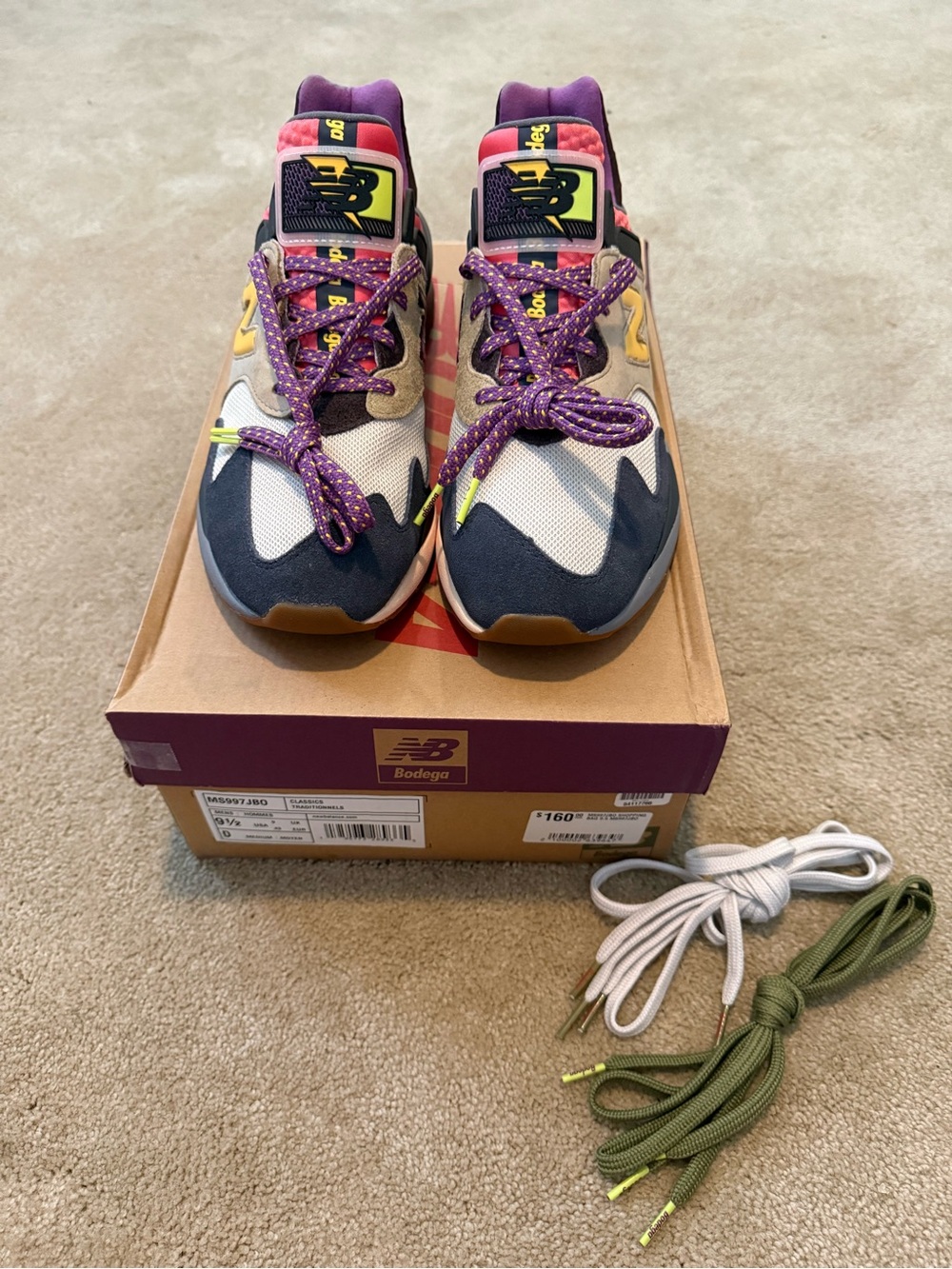 Bodega x New Balance 997S Better Days - Mens Size 9.5